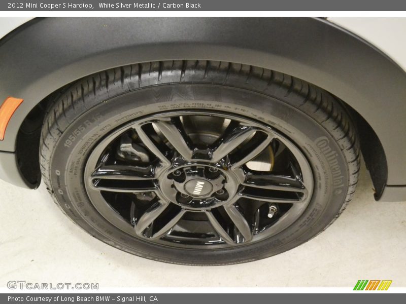 White Silver Metallic / Carbon Black 2012 Mini Cooper S Hardtop