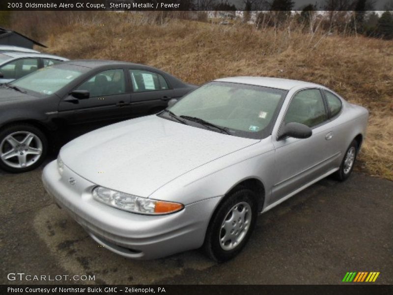 Sterling Metallic / Pewter 2003 Oldsmobile Alero GX Coupe