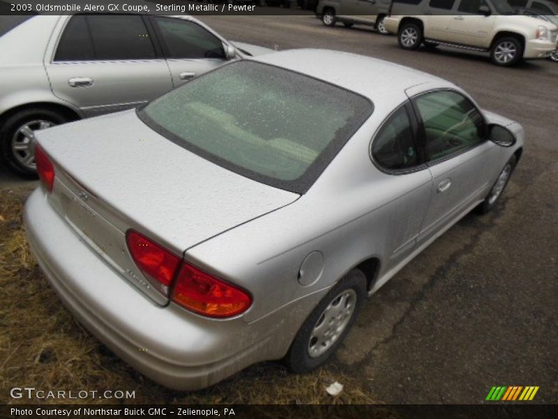 Sterling Metallic / Pewter 2003 Oldsmobile Alero GX Coupe