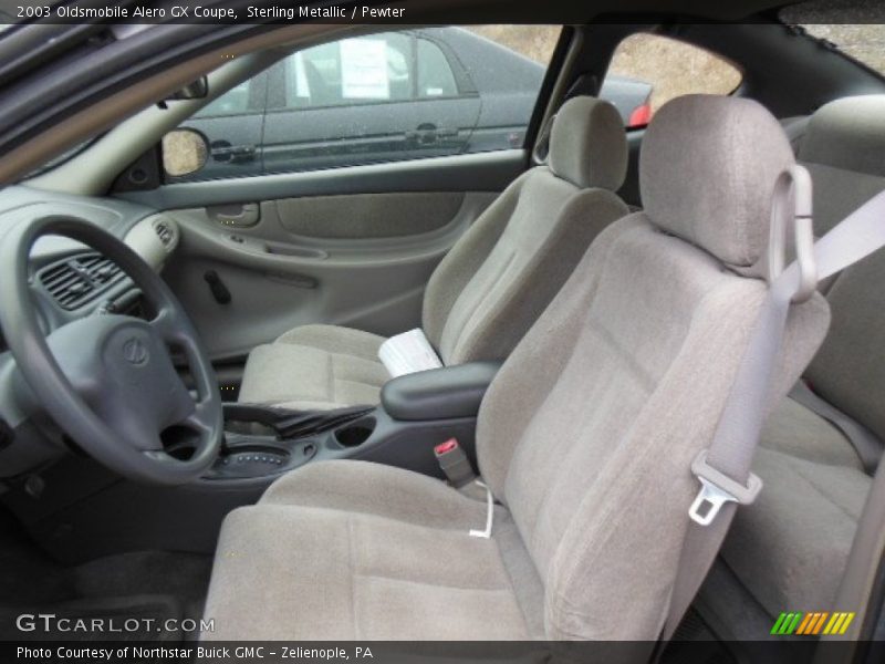 Front Seat of 2003 Alero GX Coupe