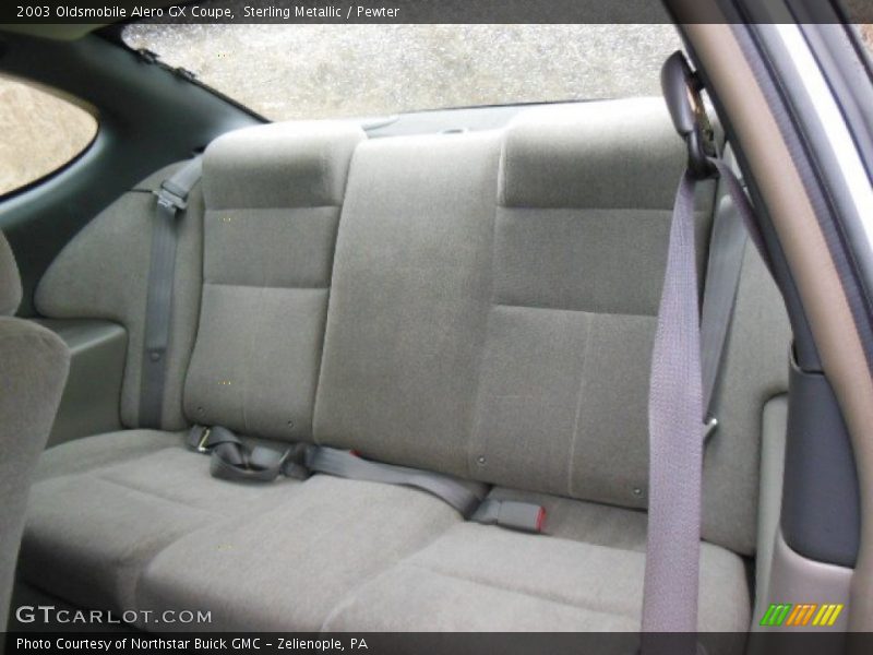 Rear Seat of 2003 Alero GX Coupe
