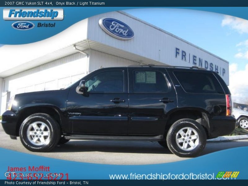 Onyx Black / Light Titanium 2007 GMC Yukon SLT 4x4