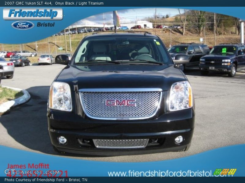 Onyx Black / Light Titanium 2007 GMC Yukon SLT 4x4