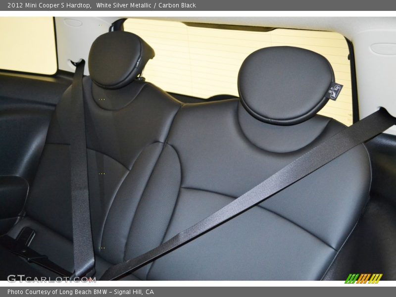 White Silver Metallic / Carbon Black 2012 Mini Cooper S Hardtop