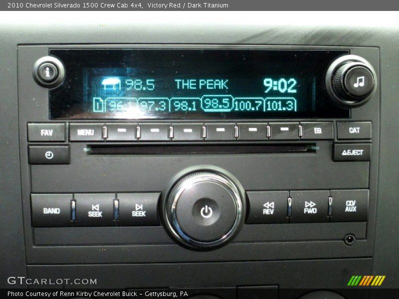 Audio System of 2010 Silverado 1500 Crew Cab 4x4