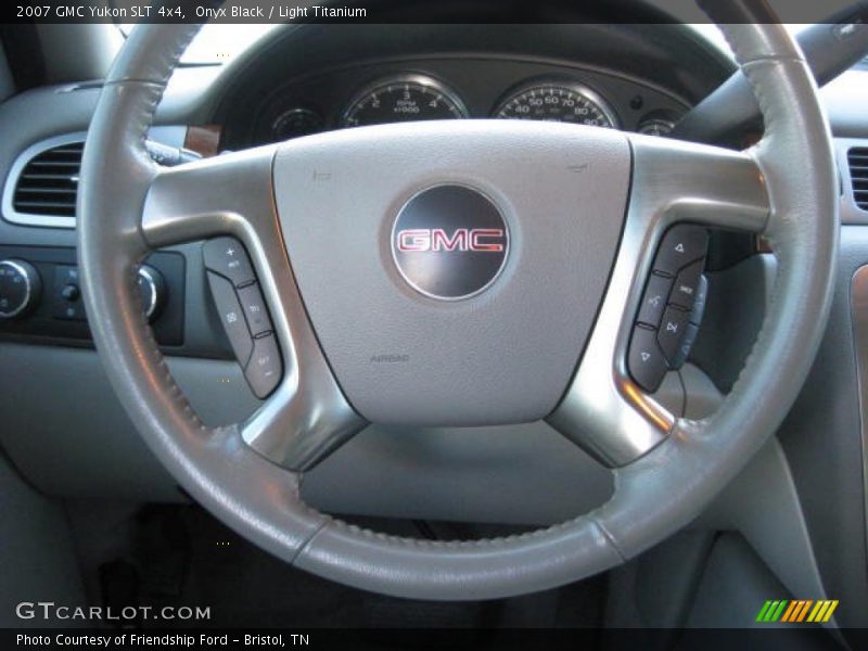 Onyx Black / Light Titanium 2007 GMC Yukon SLT 4x4