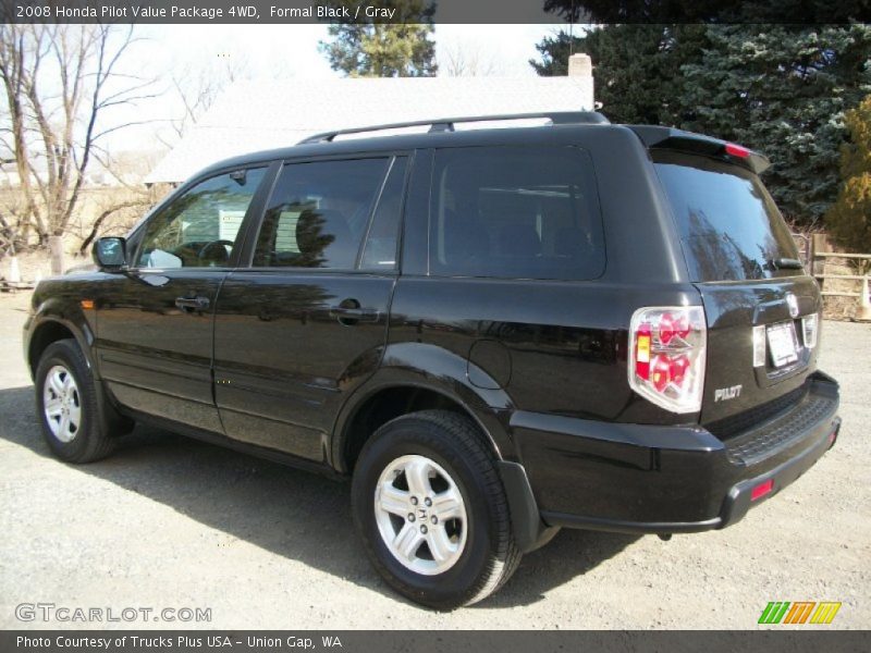 Formal Black / Gray 2008 Honda Pilot Value Package 4WD