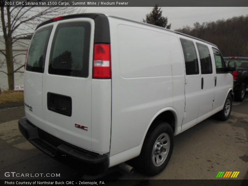  2013 Savana Van 1500 Cargo Summit White