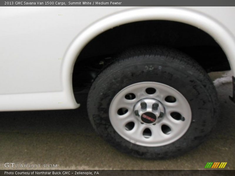 Summit White / Medium Pewter 2013 GMC Savana Van 1500 Cargo