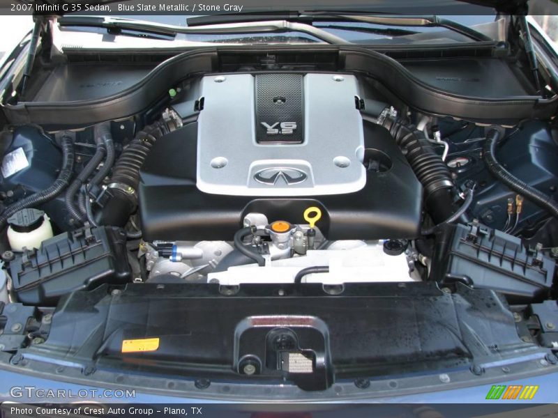 Blue Slate Metallic / Stone Gray 2007 Infiniti G 35 Sedan