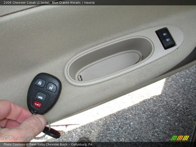 Blue Granite Metallic / Neutral 2006 Chevrolet Cobalt LS Sedan