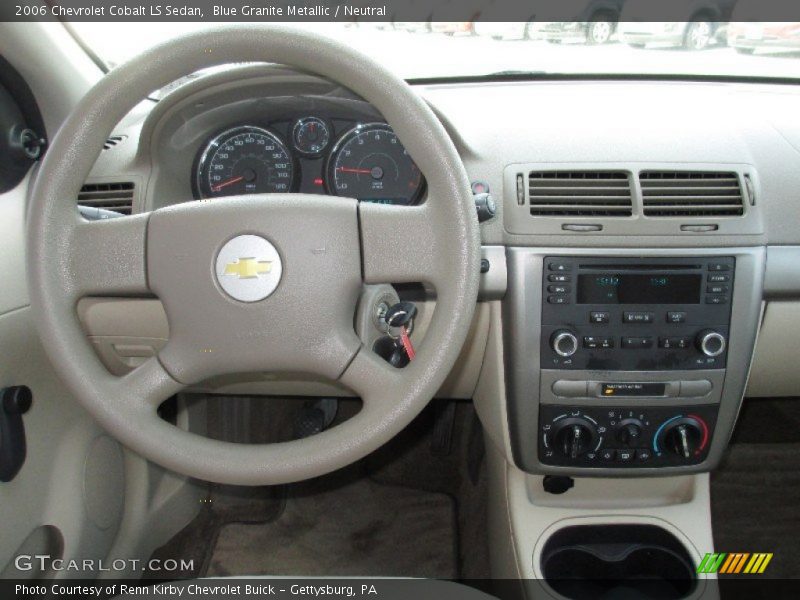 Blue Granite Metallic / Neutral 2006 Chevrolet Cobalt LS Sedan