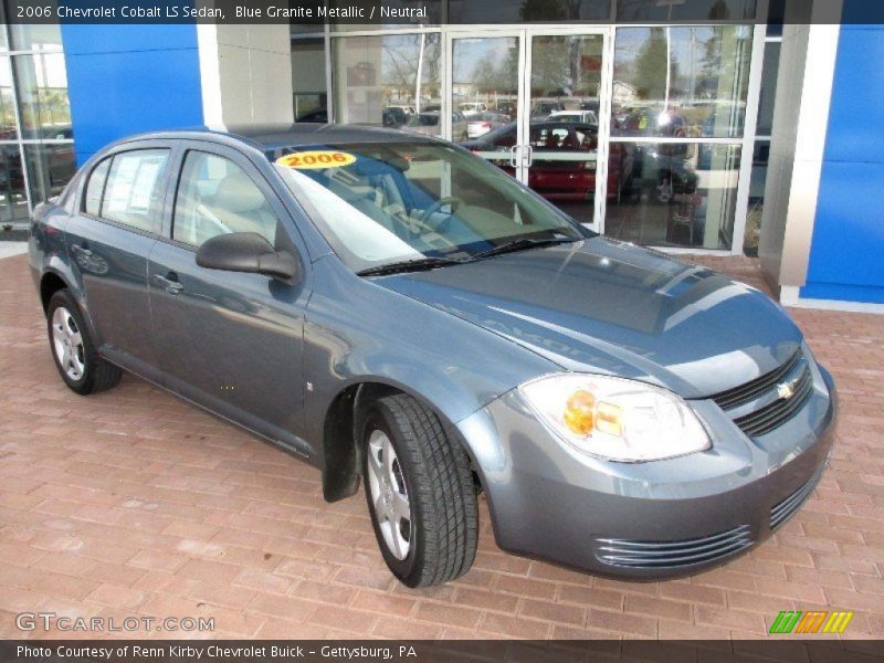 Blue Granite Metallic / Neutral 2006 Chevrolet Cobalt LS Sedan