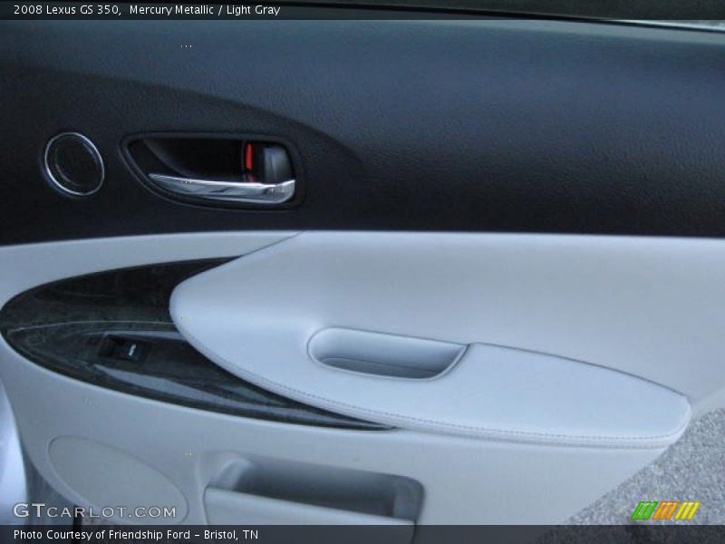 Mercury Metallic / Light Gray 2008 Lexus GS 350