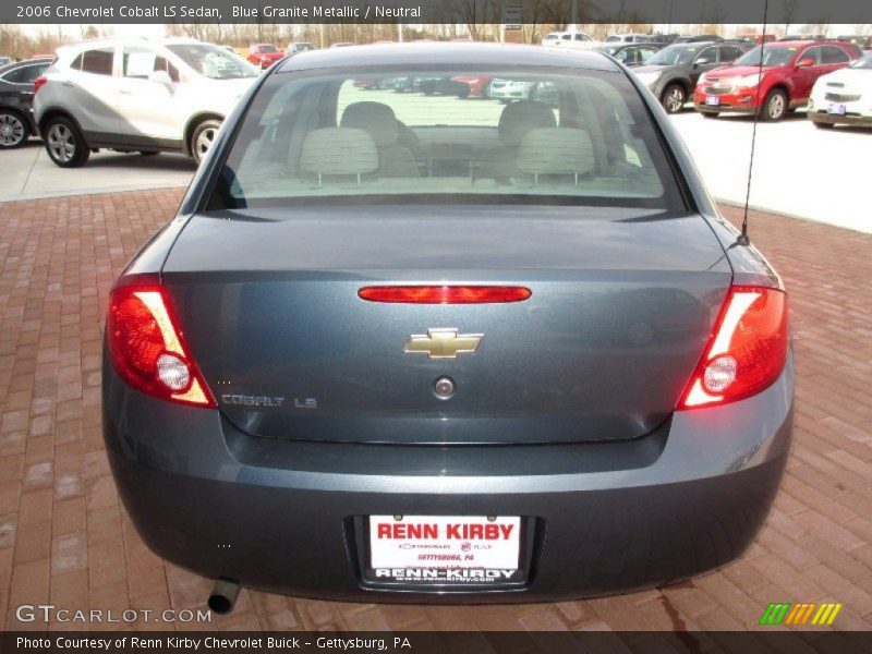 Blue Granite Metallic / Neutral 2006 Chevrolet Cobalt LS Sedan