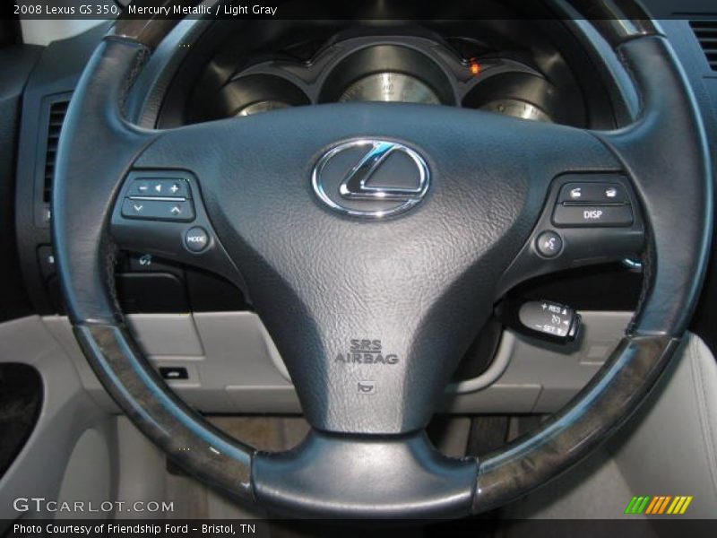 Mercury Metallic / Light Gray 2008 Lexus GS 350