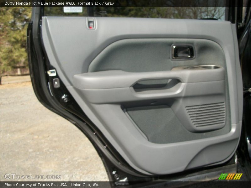 Formal Black / Gray 2008 Honda Pilot Value Package 4WD