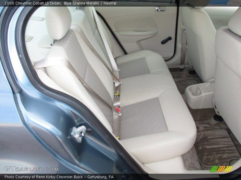 Rear Seat of 2006 Cobalt LS Sedan