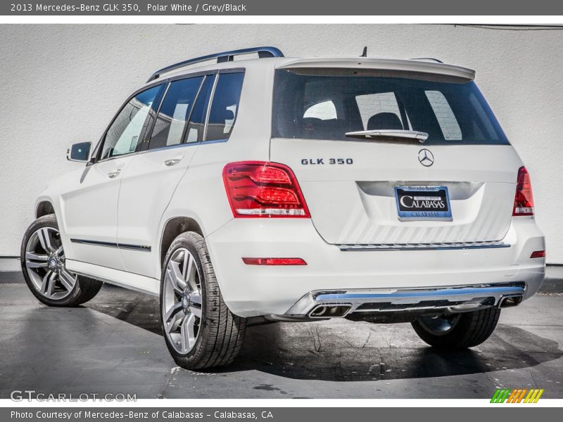 Polar White / Grey/Black 2013 Mercedes-Benz GLK 350