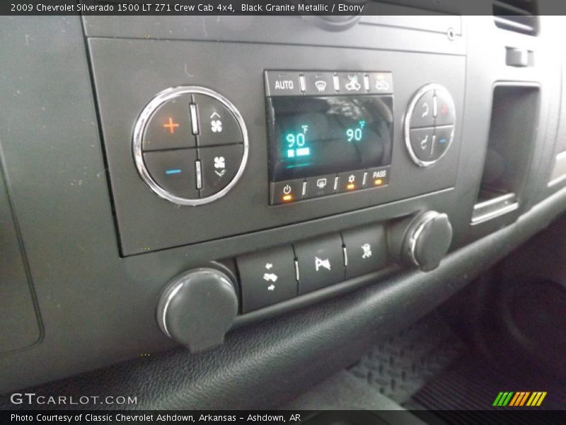 Black Granite Metallic / Ebony 2009 Chevrolet Silverado 1500 LT Z71 Crew Cab 4x4