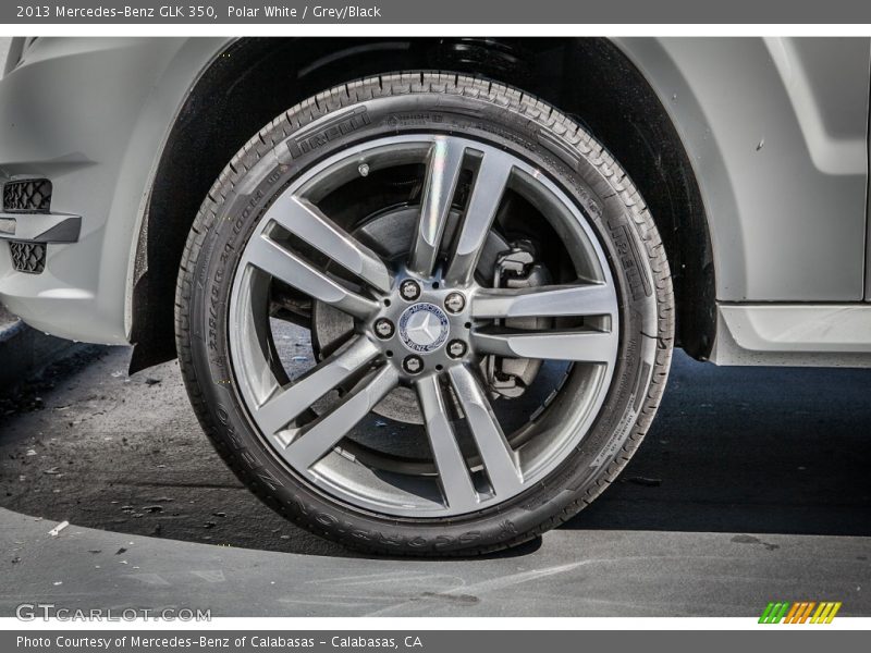 Polar White / Grey/Black 2013 Mercedes-Benz GLK 350