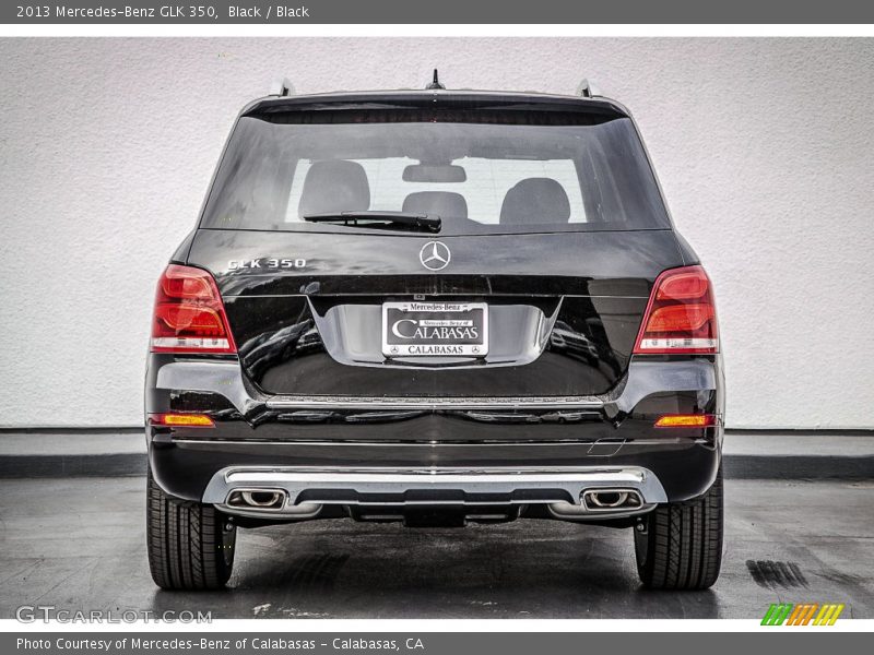 Black / Black 2013 Mercedes-Benz GLK 350