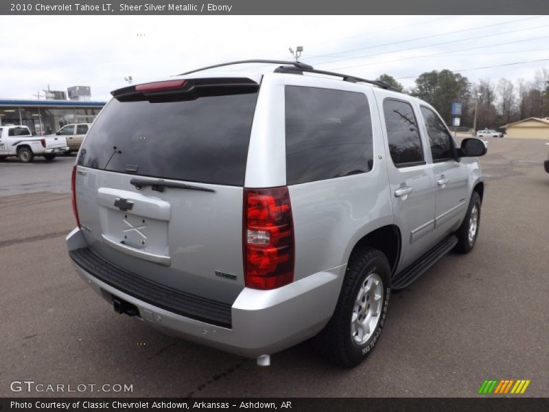 Sheer Silver Metallic / Ebony 2010 Chevrolet Tahoe LT
