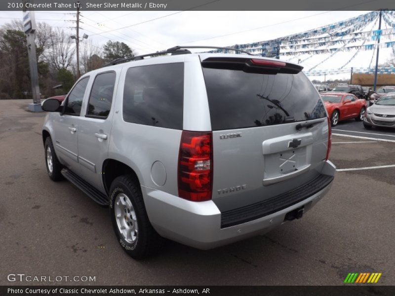 Sheer Silver Metallic / Ebony 2010 Chevrolet Tahoe LT