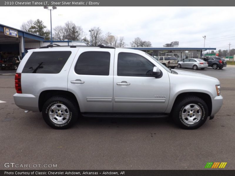 Sheer Silver Metallic / Ebony 2010 Chevrolet Tahoe LT