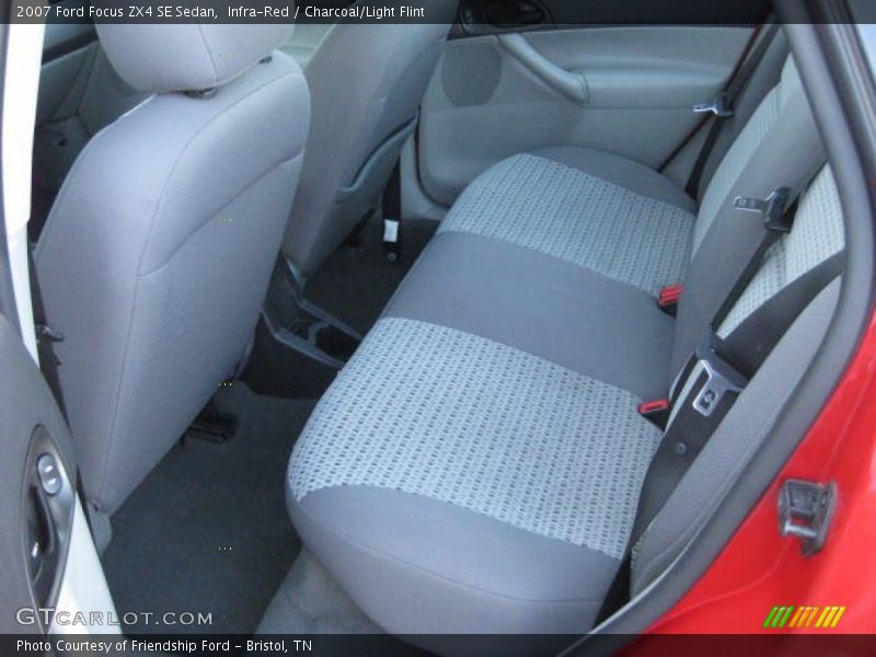 Rear Seat of 2007 Focus ZX4 SE Sedan