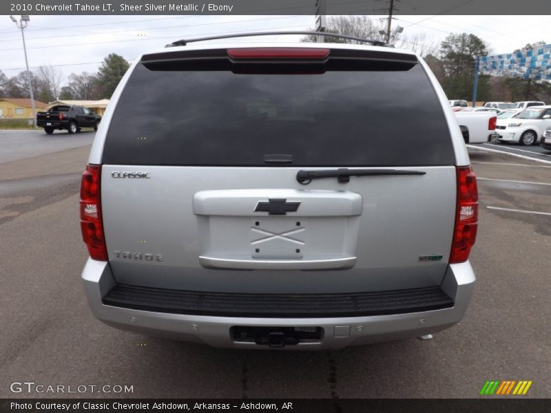 Sheer Silver Metallic / Ebony 2010 Chevrolet Tahoe LT