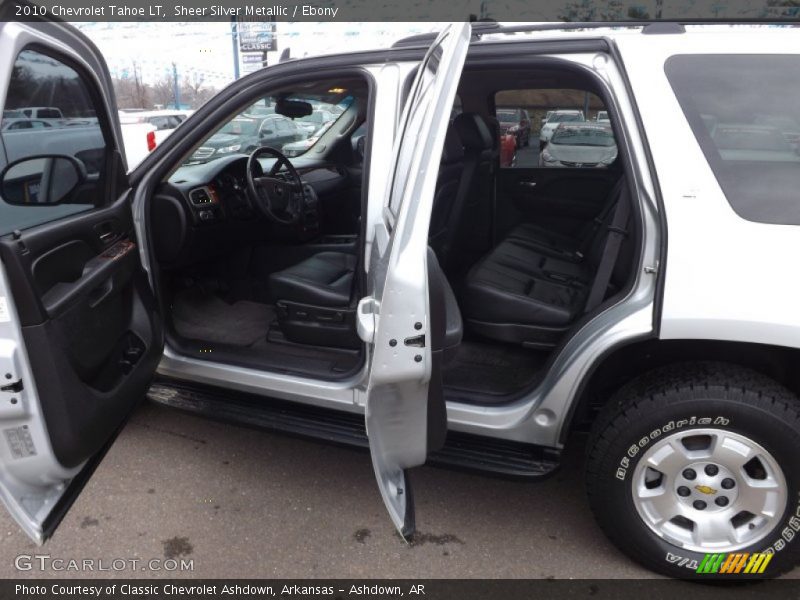 Sheer Silver Metallic / Ebony 2010 Chevrolet Tahoe LT