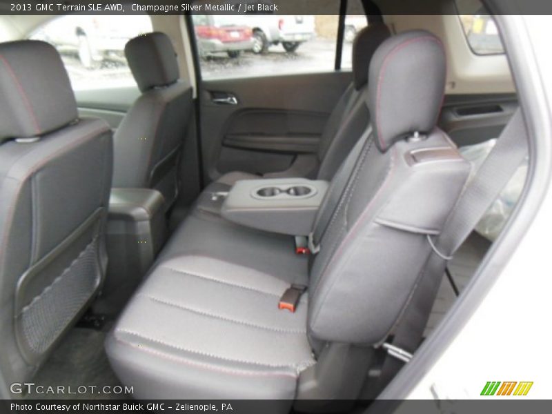 Champagne Silver Metallic / Jet Black 2013 GMC Terrain SLE AWD