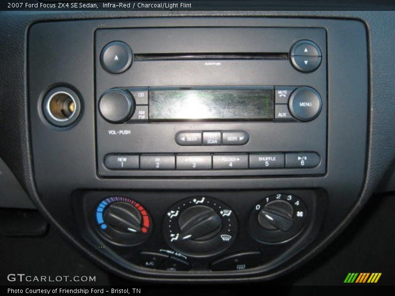 Audio System of 2007 Focus ZX4 SE Sedan