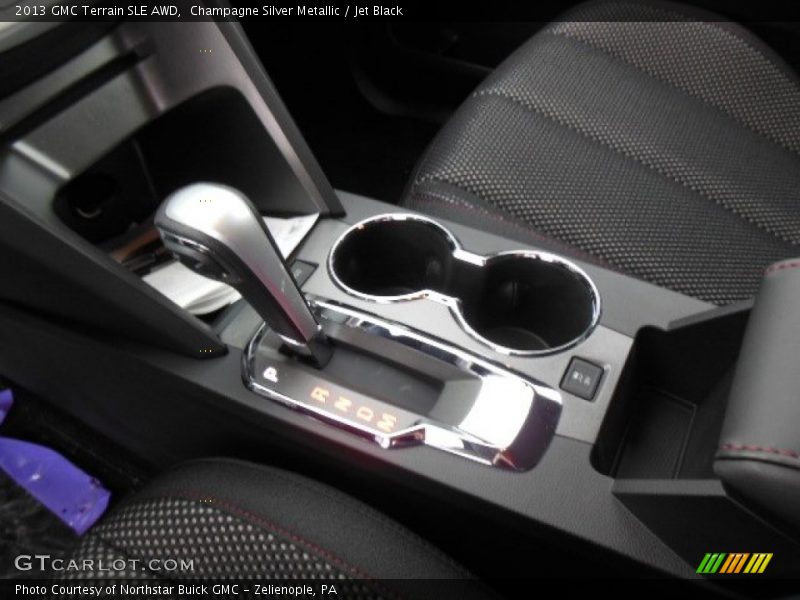 Champagne Silver Metallic / Jet Black 2013 GMC Terrain SLE AWD
