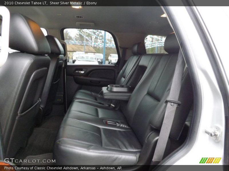 Rear Seat of 2010 Tahoe LT