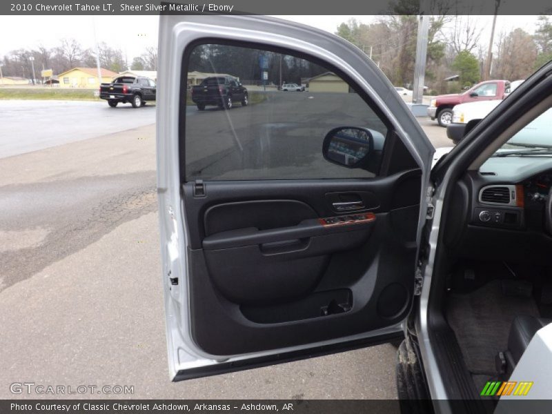 Sheer Silver Metallic / Ebony 2010 Chevrolet Tahoe LT