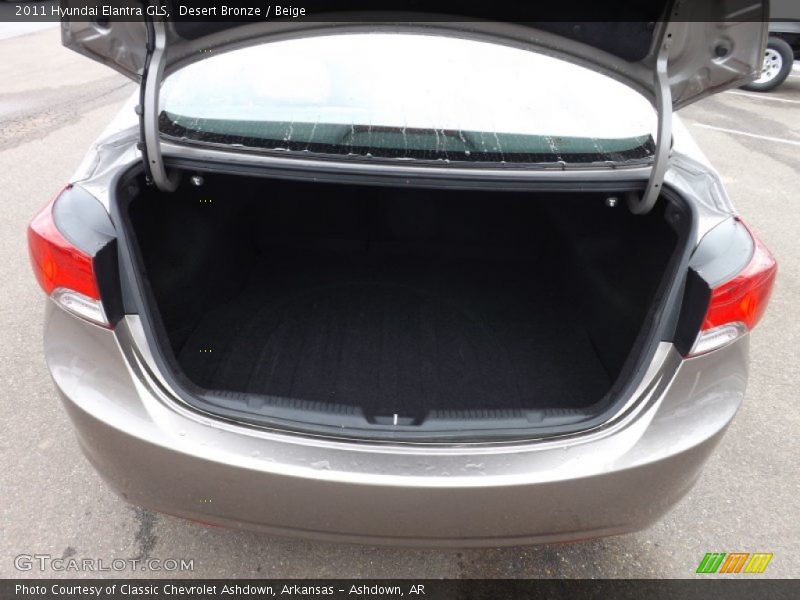 Desert Bronze / Beige 2011 Hyundai Elantra GLS
