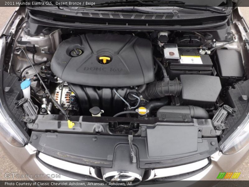 Desert Bronze / Beige 2011 Hyundai Elantra GLS