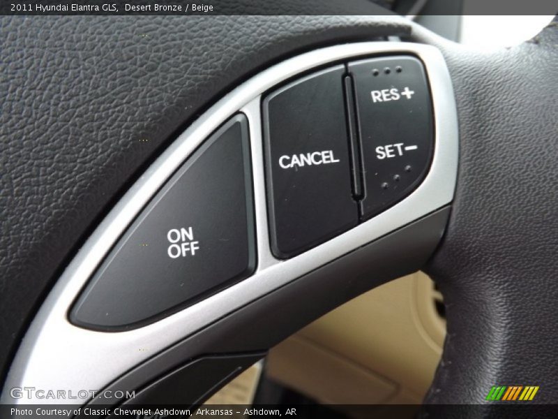 Desert Bronze / Beige 2011 Hyundai Elantra GLS