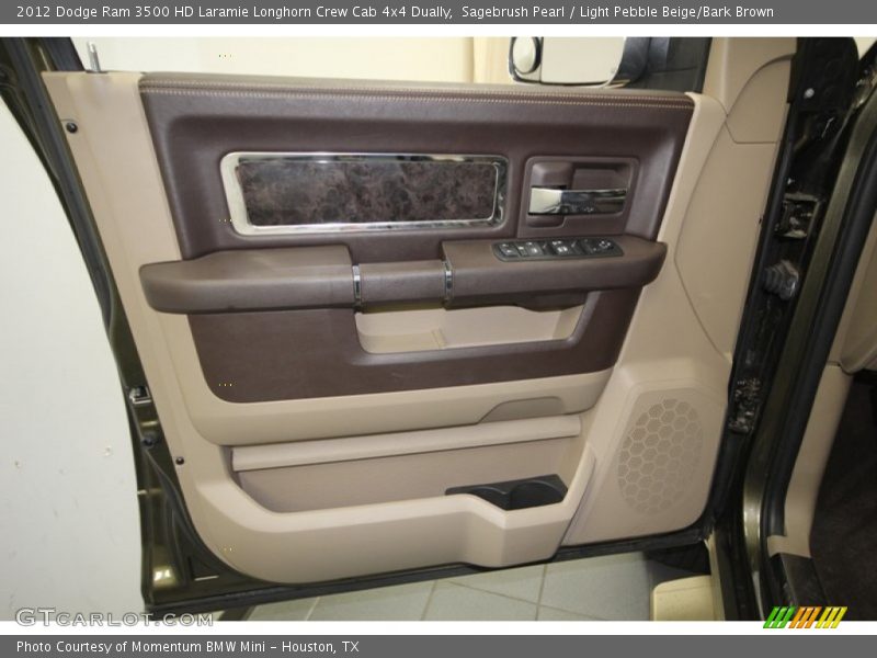 Door Panel of 2012 Ram 3500 HD Laramie Longhorn Crew Cab 4x4 Dually