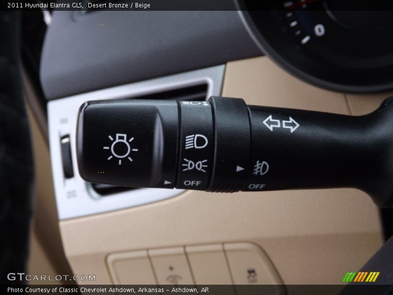 Desert Bronze / Beige 2011 Hyundai Elantra GLS