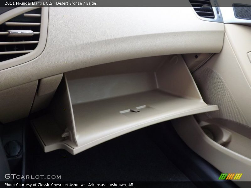 Desert Bronze / Beige 2011 Hyundai Elantra GLS
