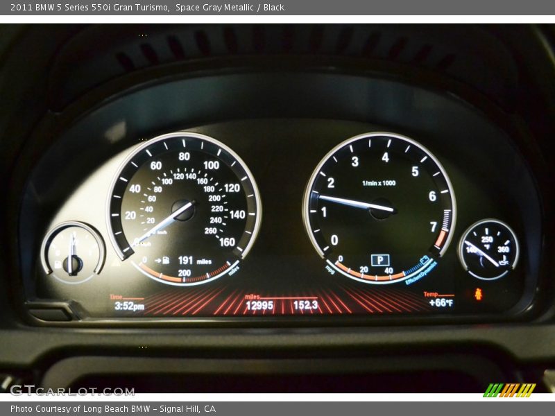  2011 5 Series 550i Gran Turismo 550i Gran Turismo Gauges