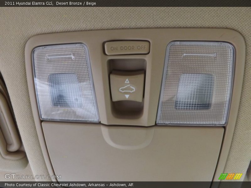 Desert Bronze / Beige 2011 Hyundai Elantra GLS
