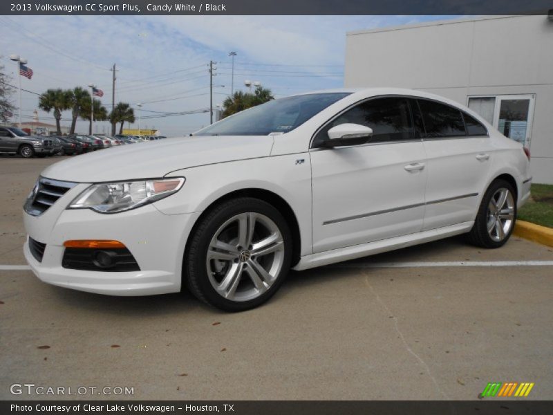 Candy White / Black 2013 Volkswagen CC Sport Plus