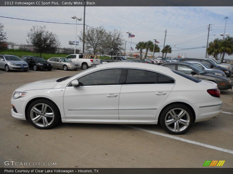 Candy White / Black 2013 Volkswagen CC Sport Plus