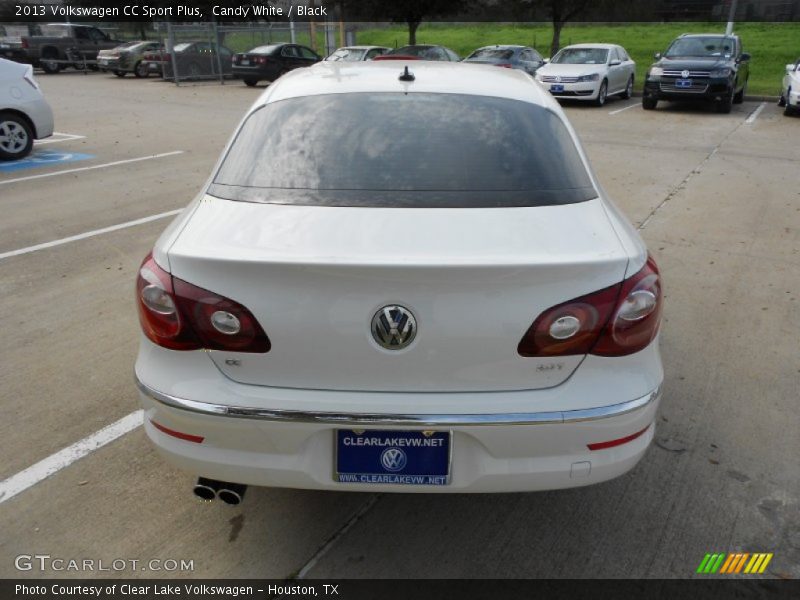 Candy White / Black 2013 Volkswagen CC Sport Plus