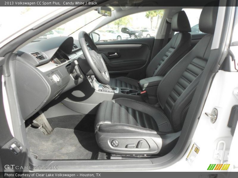 Candy White / Black 2013 Volkswagen CC Sport Plus