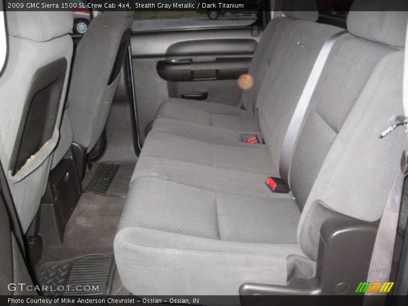 Stealth Gray Metallic / Dark Titanium 2009 GMC Sierra 1500 SL Crew Cab 4x4
